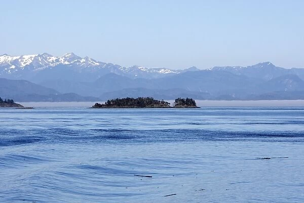 Canada - Islands in British Colombia North East of Vancouver Island opposite Telegraph Cove near to MacNeil Harbour
