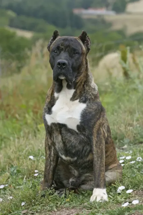 Framed Print : Canary Dog - cropped ears. Also known as Perro de Presa Canario Framed Print : Canary Dog - cropped ears. Also known as Perro de Presa Canario