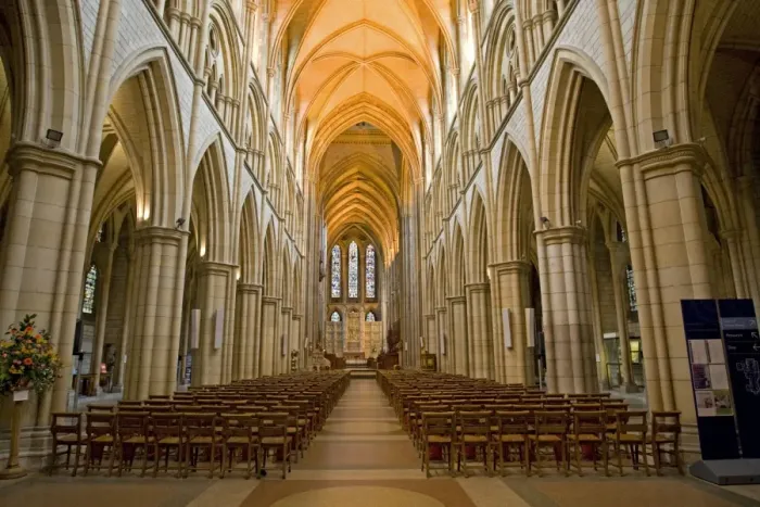 Framed Print : Cathedral - Interior - Truro Cornwall UK Framed Print : Cathedral - Interior - Truro Cornwall UK