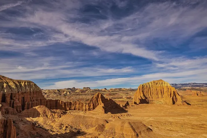 Framed Print : Cathedral Valley, Capitol Reef, Utah Date: 07-03-2021 Framed Print : Cathedral Valley, Capitol Reef, Utah Date: 07-03-2021