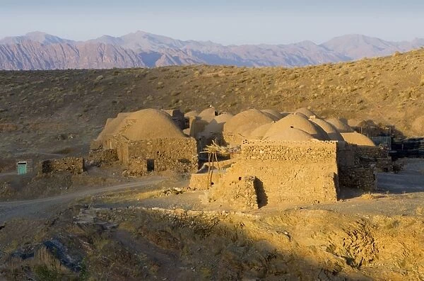 Choupanan Village, Iran. Small, isolated traditional village in countryside of Iran