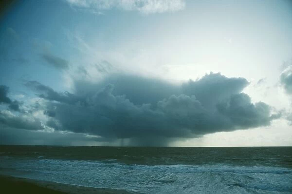 Clouds - Storm  /  rain cloud over Atlantic, Outer Hebrides