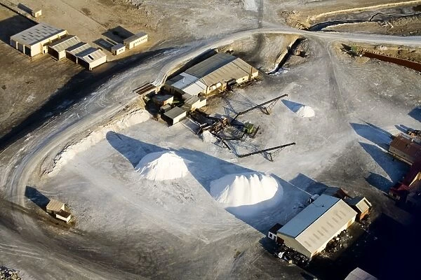 Commercial Salt Works near Swakopmund - Namib Desert - Namibia - Africa