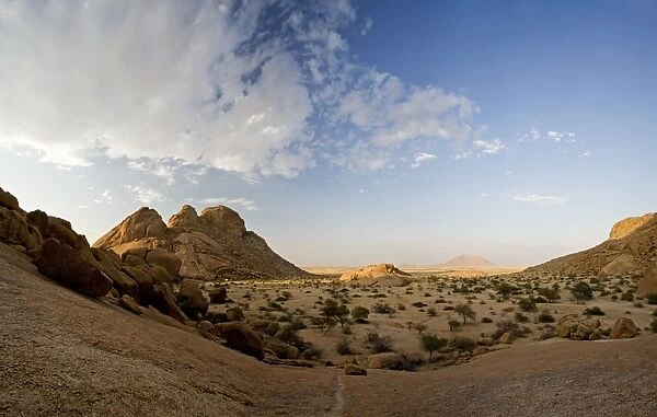 Dawn in the Spitzkoppe Valley Namibia, Africa