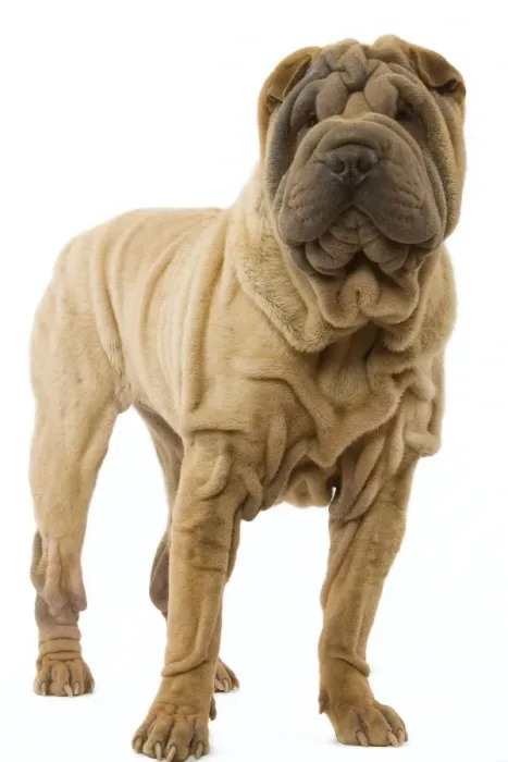 Framed Print : Dog - Shar Pei