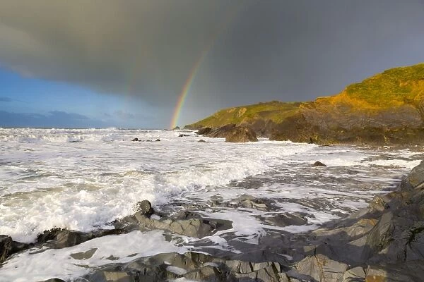 Dollar Cove - Rainbow - Gunwalloe, Cornwall, UK
