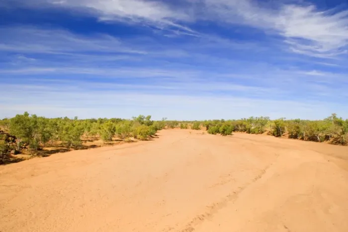 Framed Print : drought - completely dried out riverbed, which is evidence of drought - Western Australia, Australia Framed Print : drought - completely dried out riverbed, which is evidence of drought - Western Australia, Australia