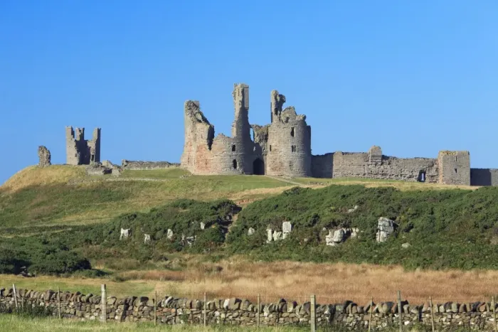 Framed Print : Dunstanburgh Castle - Northumberland National Park, England