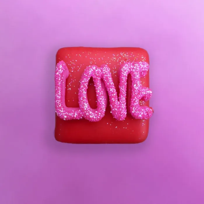 Framed Print : Fairy Cake - love Digital Manipulation: background colour Framed Print : Fairy Cake - love Digital Manipulation: background colour