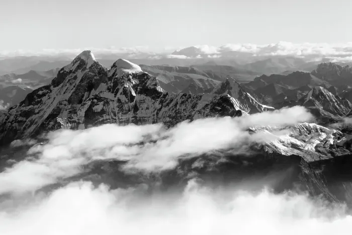 Framed Print : Gauri Shankar (7134m) in the Himalayas above the clouds, Nepal Date: 14-09-2018 Framed Print : Gauri Shankar (7134m) in the Himalayas above the clouds, Nepal Date: 14-09-2018
