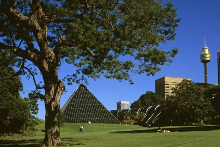 Framed Print : The Glass Pyramid (a hothouse) in Royal Botanic Gardens Sydney, New South Wales, Australia JPF50210 Framed Print : The Glass Pyramid (a hothouse) in Royal Botanic Gardens Sydney, New South Wales, Australia JPF50210