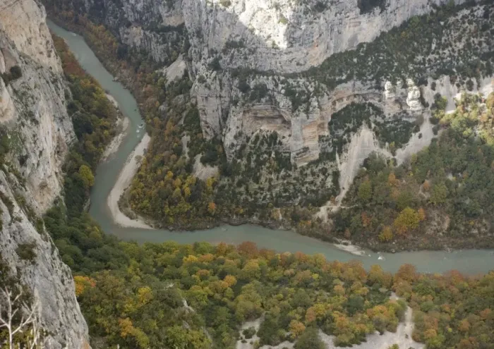 Framed Print : Gorge du Verdon, Provence-Alpes, in autumn Framed Print : Gorge du Verdon, Provence-Alpes, in autumn