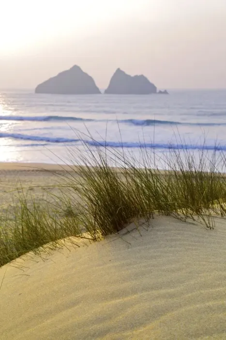 Framed Print : Holywell Bay - The Carters - Cornwall - UK Framed Print : Holywell Bay - The Carters - Cornwall - UK
