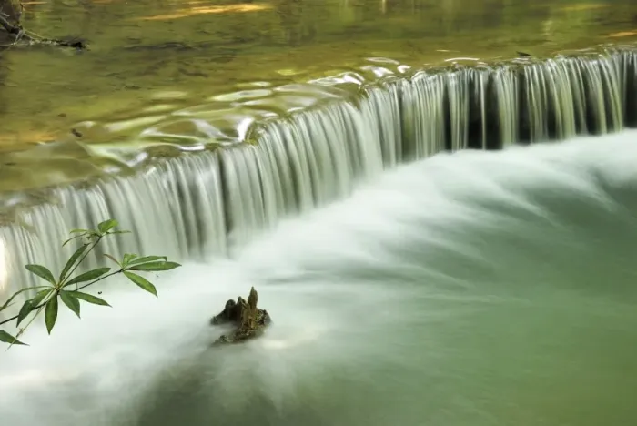 Framed Print : Huay Mae Kamin waterfall Kheaun Sri Nakarin N. P. Kanchanaburi province, Thailand