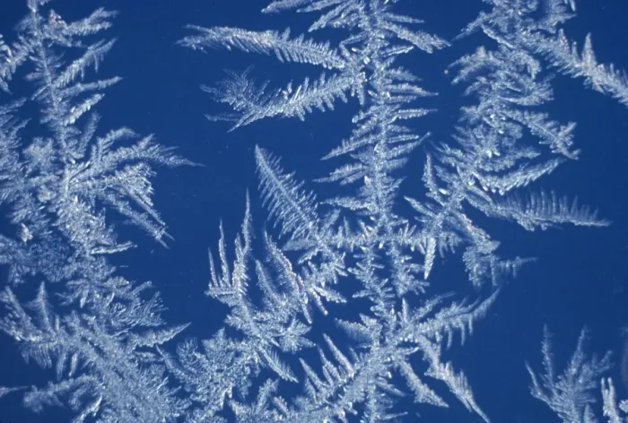 Framed Print : Ice on window Framed Print : Ice on window