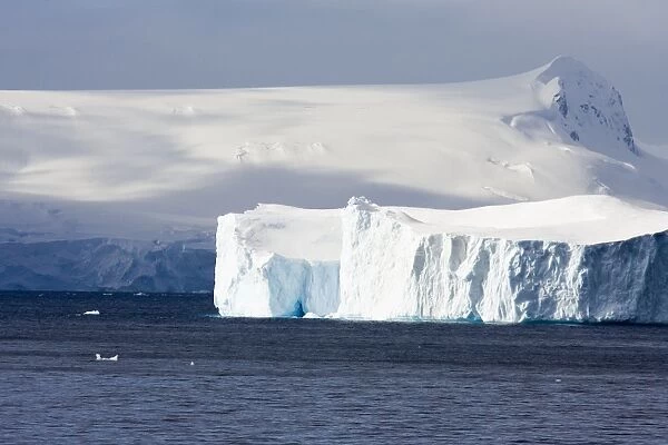 Iceberg in the Lemaire channel, Antarctic peninsula. October