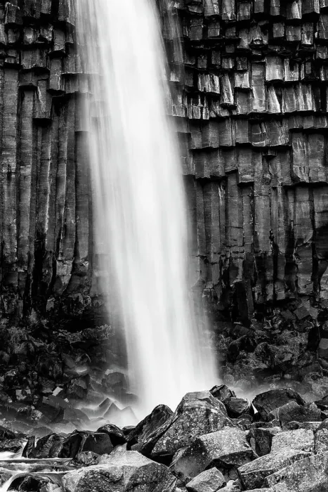 Framed Print : Iceland, Svartifoss, Vatnajokull National Park. Date: 03-06-2021