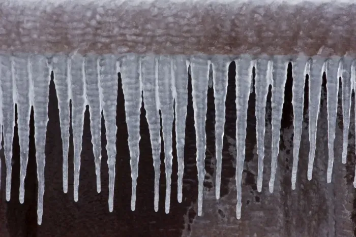 Framed Print : Icicles - Near Seneca Lake in Upstate New York Framed Print : Icicles - Near Seneca Lake in Upstate New York