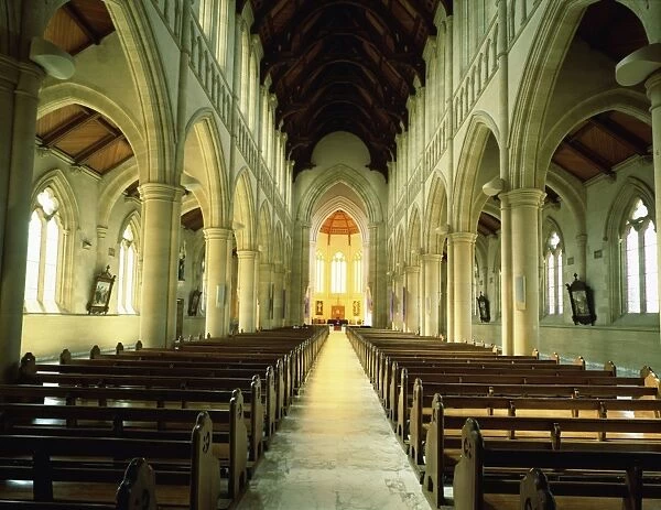Interior, Sacred Heart Cathedral Bendigo, Victoria, Australia JLR07302