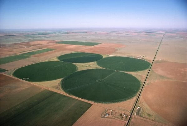 Irrigation - agriculture Texas, USA