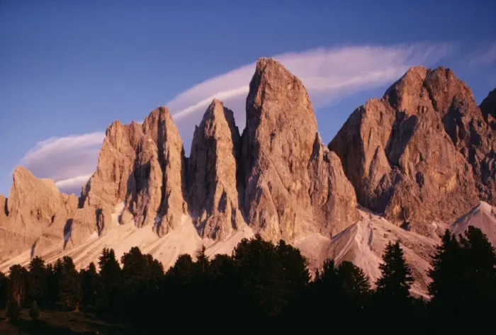 Framed Print : Italy Dolomites, Group Olde Framed Print : Italy Dolomites, Group Olde