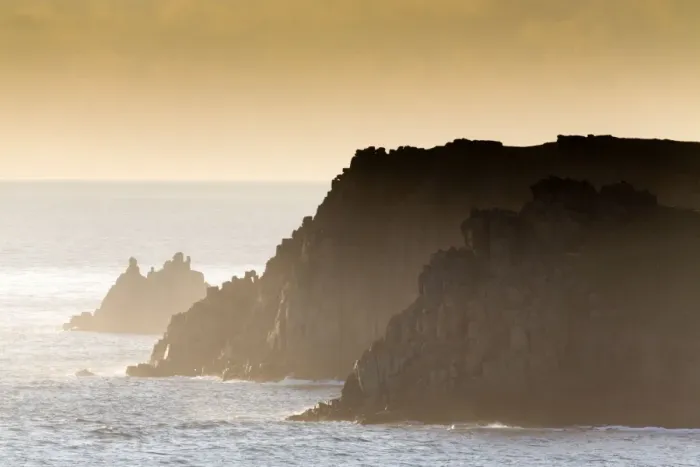 Framed Print : Land's End - Cornwall - UK - from Gwennap Head Framed Print : Land's End - Cornwall - UK - from Gwennap Head
