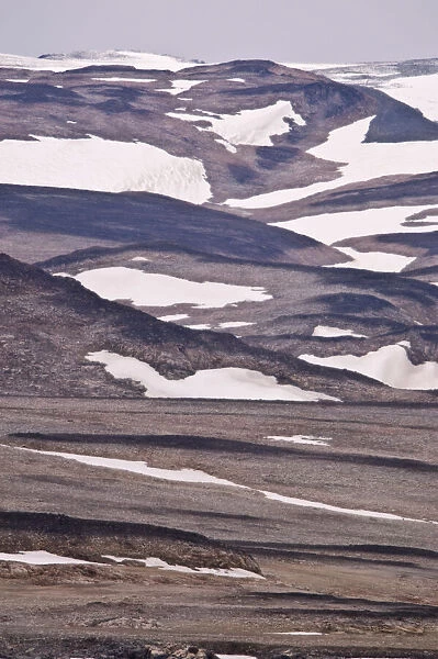Landscape Scoresby sound East Coast of Greenland