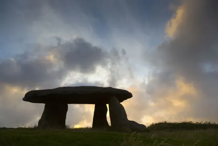 Framed Print : Lanyon Quoit - Sunset - Cornwall - UK Framed Print : Lanyon Quoit - Sunset - Cornwall - UK