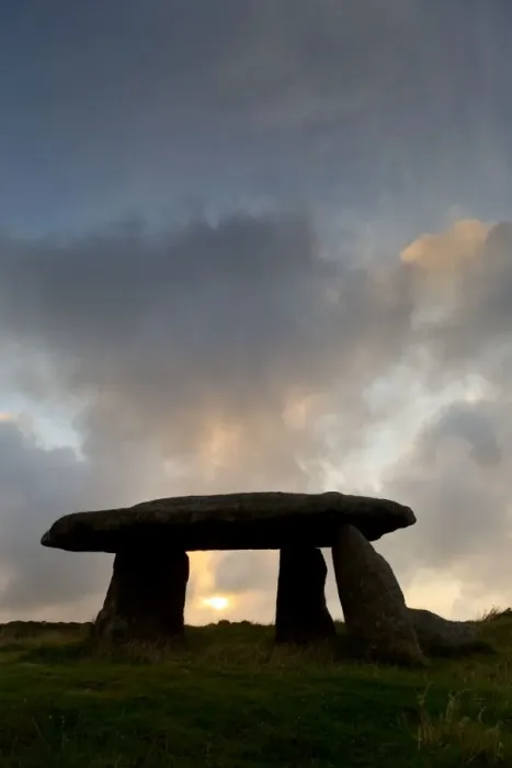 Framed Print : Lanyon Quoit - Sunset - Cornwall - UK Framed Print : Lanyon Quoit - Sunset - Cornwall - UK