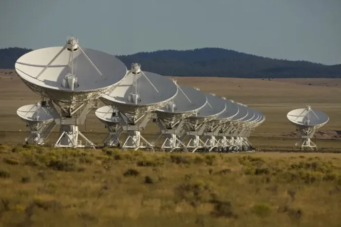 Framed Print : Very Large Array - VLA - Radio Telescopes - near Socorro - New Mexico