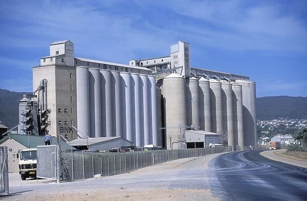 Large grain silos for wheat storage Africa - Western Cape South Africa