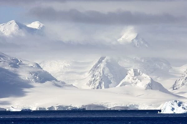 Lemaire channel Antarctic peninsula scenics. October