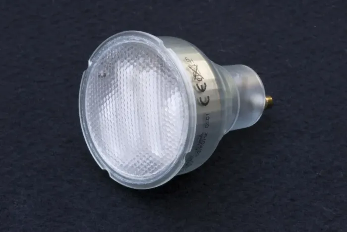 Framed Print : Lightbulb - These ultra efficient modern GU10 lamps are use only 7w of electricity to delivery around 35W of light Framed Print : Lightbulb - These ultra efficient modern GU10 lamps are use only 7w of electricity to delivery around 35W of light