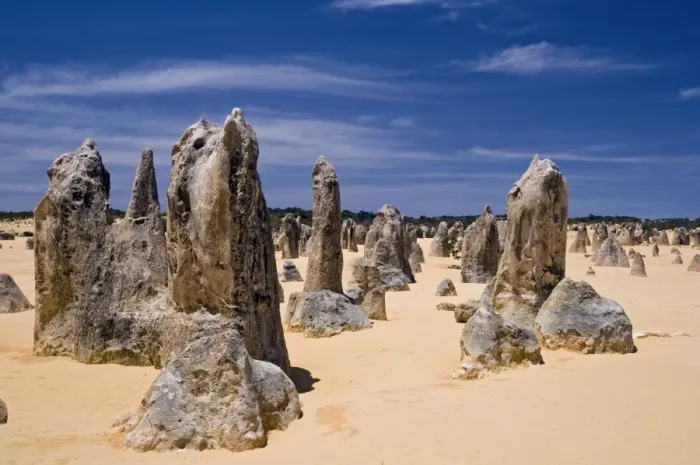 Framed Print : Limestone pillars in the Pinnacle Desert, Nambung National Park, Cervantes, Western Australia Framed Print : Limestone pillars in the Pinnacle Desert, Nambung National Park, Cervantes, Western Australia
