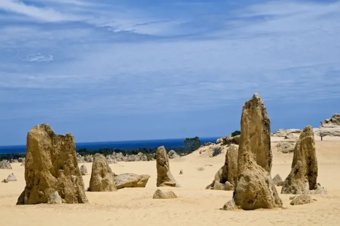 Framed Print : Limestone pillars in the Pinnacle Desert, Nambung National Park, Cervantes, Western Australia Framed Print : Limestone pillars in the Pinnacle Desert, Nambung National Park, Cervantes, Western Australia