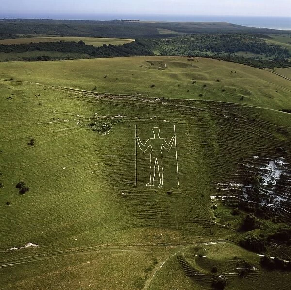 Long Man of Wilmington, East Sussex, England