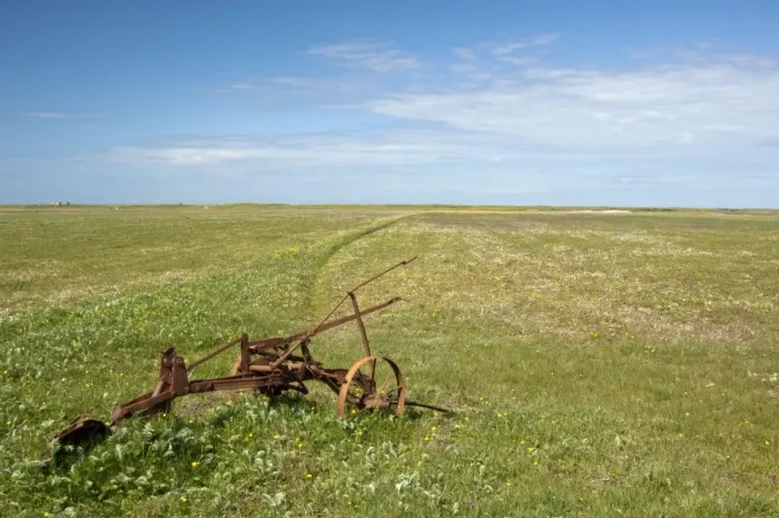 Framed Print : Machair with abandoned plough - South Uist - Outer Hebrides - Scotland Framed Print : Machair with abandoned plough - South Uist - Outer Hebrides - Scotland