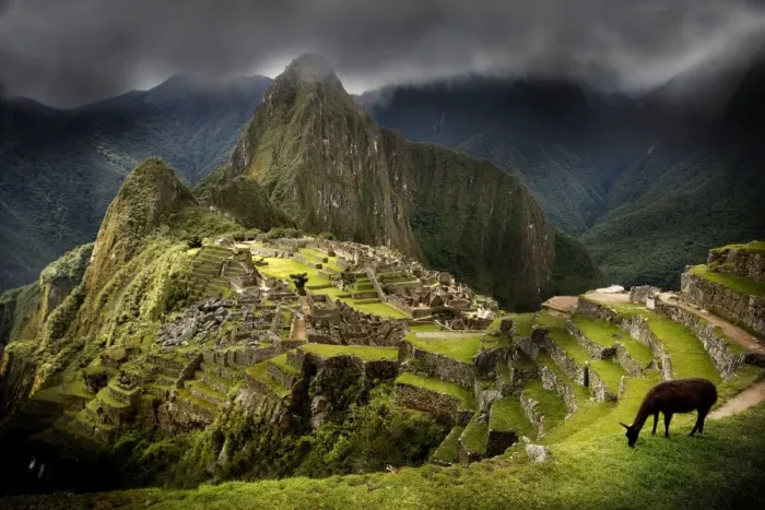 Framed Print : Machu Picchu Inca site. Peru