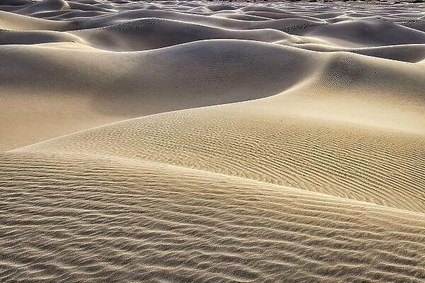 Mesquite Dunes, Death Valley National Park, California. Date: 15-02-2021