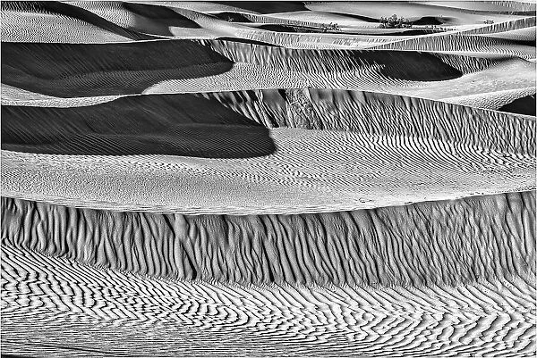 Mesquite Dunes, Death Valley National Park, California. Date: 16-02-2021
