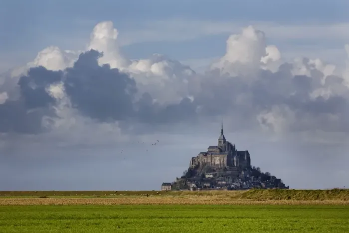 Framed Print : Mont St-Michel - Normandie - France