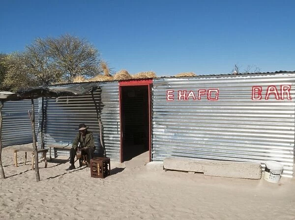 Namibia - One of the countless so-called Cuca shops