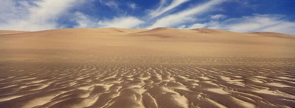 Namibia, Skeleton Coast Wind blown sand