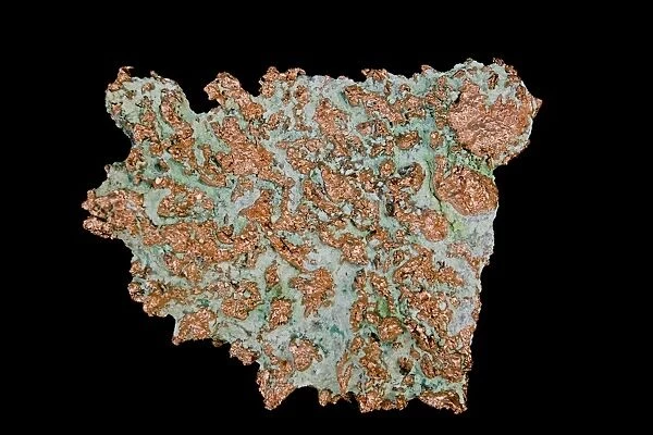 Native Copper - Cu - Native element - Upper Peninsula - found in Lake Superior - Michigan - USA