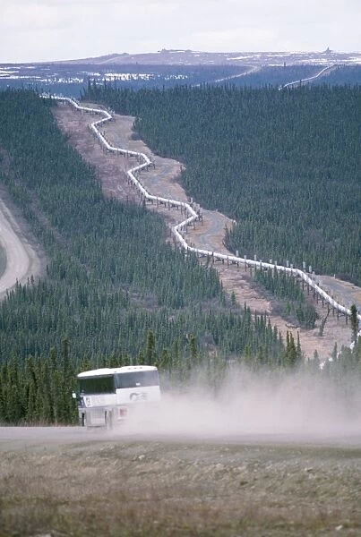 Oil Pipe Line Alaska