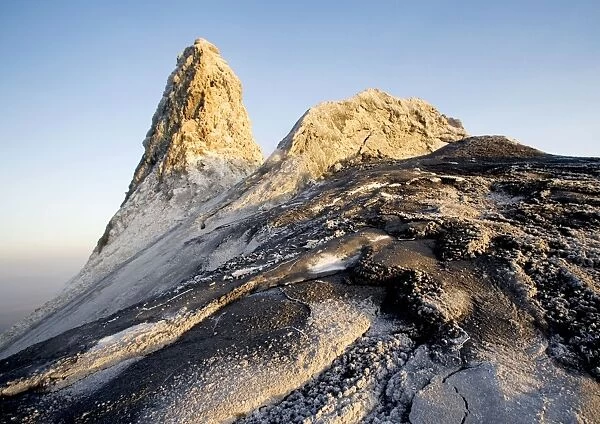 The top of Oldoynio Lengai Volcano  /  'The Mountain of God' - Tanzania - Africa
