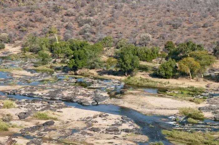 Framed Print : Olifants River - Olifants Camp - Kruger National Park - South Africa Framed Print : Olifants River - Olifants Camp - Kruger National Park - South Africa