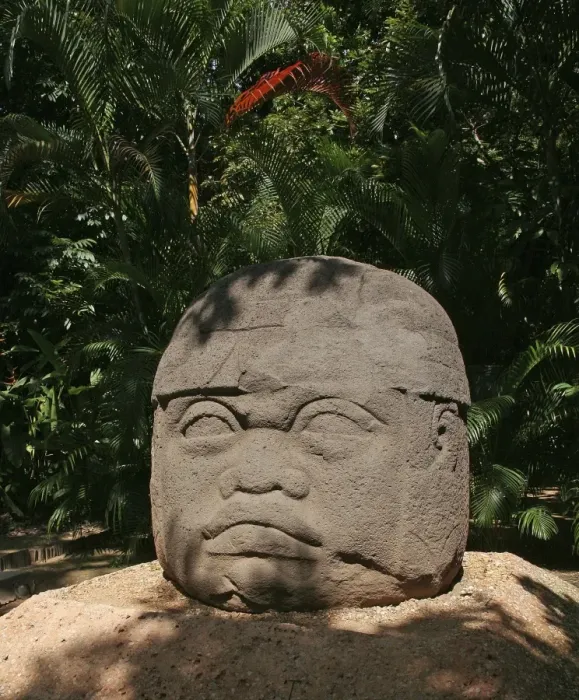 Framed Print : Olmec Statue - Mexico Framed Print : Olmec Statue - Mexico