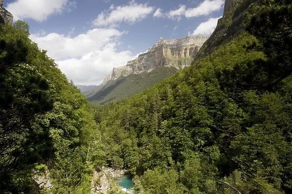Ordesa National Park, Spanish Pyrenees. Glaciated area. Spain