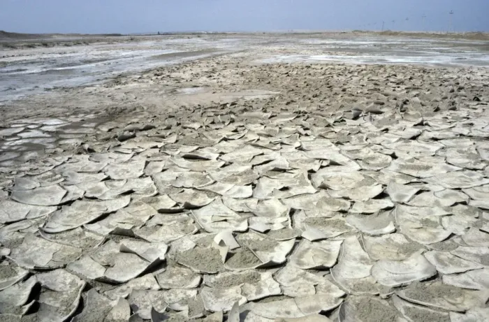Framed Print : Over-dried soil with cristallized salt on its surface - typical salinated desert soil near Kumdag - Turkmenistan - former CIS - Spring - April Tm31. 0326 Framed Print : Over-dried soil with cristallized salt on its surface - typical salinated desert soil near Kumdag - Turkmenistan - former CIS - Spring - April Tm31. 0326